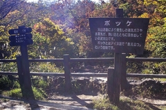 阿寒湖ボッケ立て札.JPG